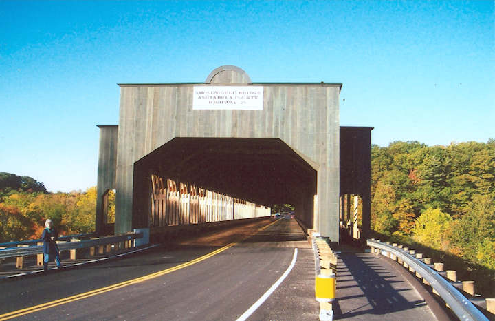 Smolen-Gulf Bridge. Photo by Doris Taylor October 12, 2008
