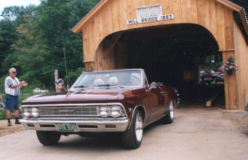 Mill Bridge opening celebration. Photo by Jackie Higgins of Tunbridge
7/22/00