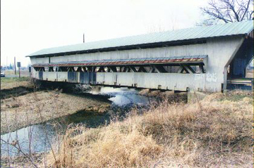 Upper Darby Bridge. Photo
by Lionel A. Whiston, March 30, 2001