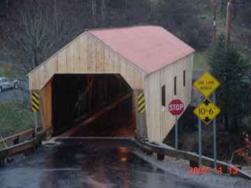 Union Village Bridge Open. Photo by Tom Chase, Nov.13, 2002