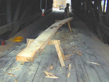 Village Bridge. Photo by Joe Nelson,
November 19, 2001
