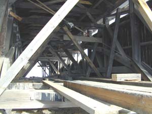 Browns River Bridge. Photo by Joe Nelson,
March 29, 2001