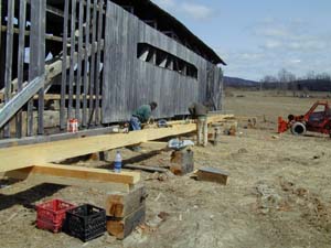 Browns River Bridge. Photo by Joe Nelson,
April 18, 2001