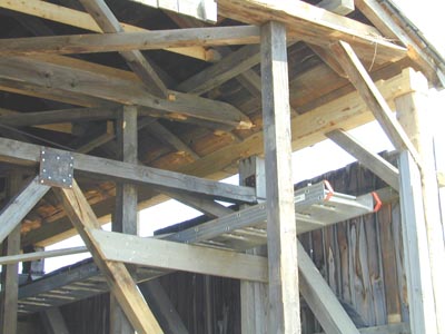 Browns River Bridge. Photo by Joe Nelson,
April 29, 2001