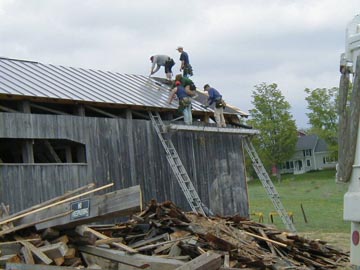Browns River Bridge. Photo Caroline
Brown, May 18, 2001