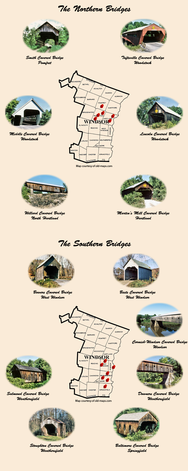 windsor County Covered Bridges