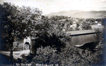 Former Winooski Street Bridge, Waterbury, VT 