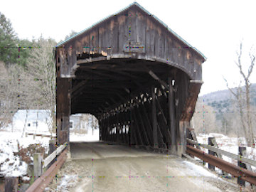 Worrall Bridge. Photo by Ray Hitchcock December 2008